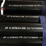 A53 GR.B süsinikterasest õmblusteta toru